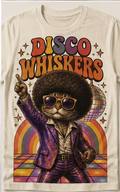 Disco Whiskers — Groovy Cat T-Shirt