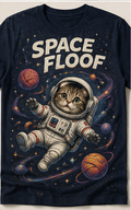Space Floof — Cat Astronaut T-Shirt